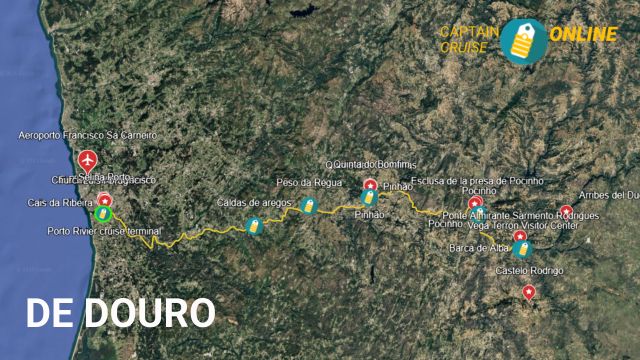  DE VAARROUTE OVER DE DOURO